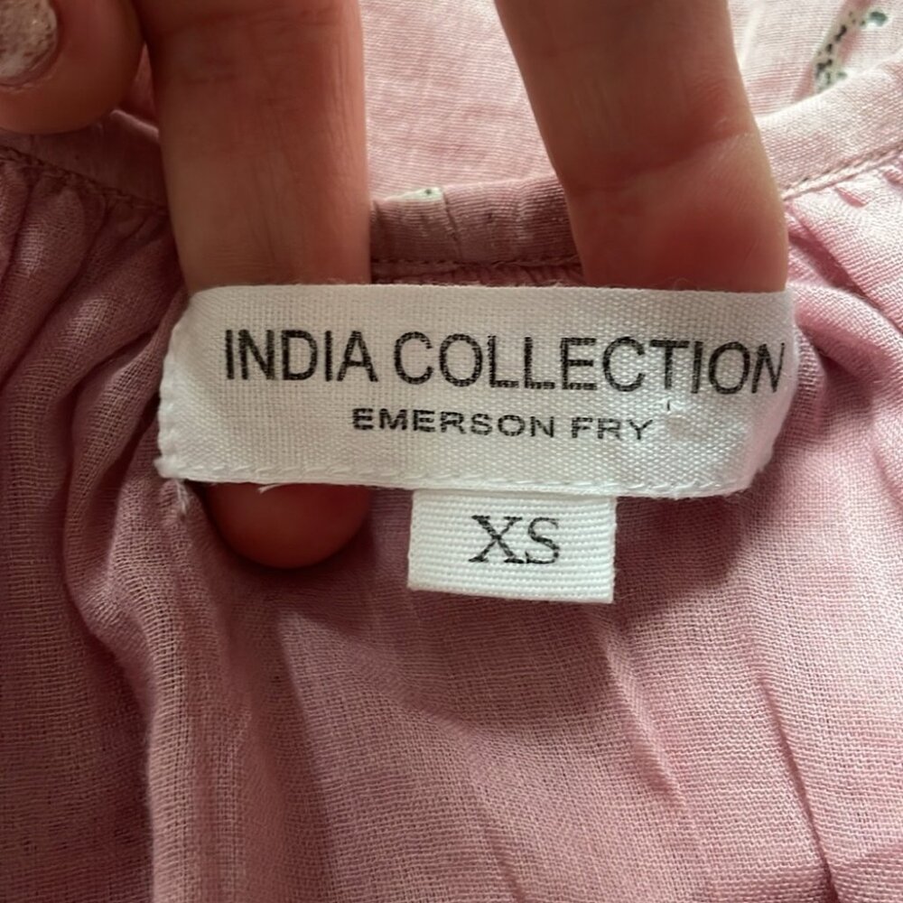 Emerson Fry India collection cheetah blouse top - Picture 4 of 6